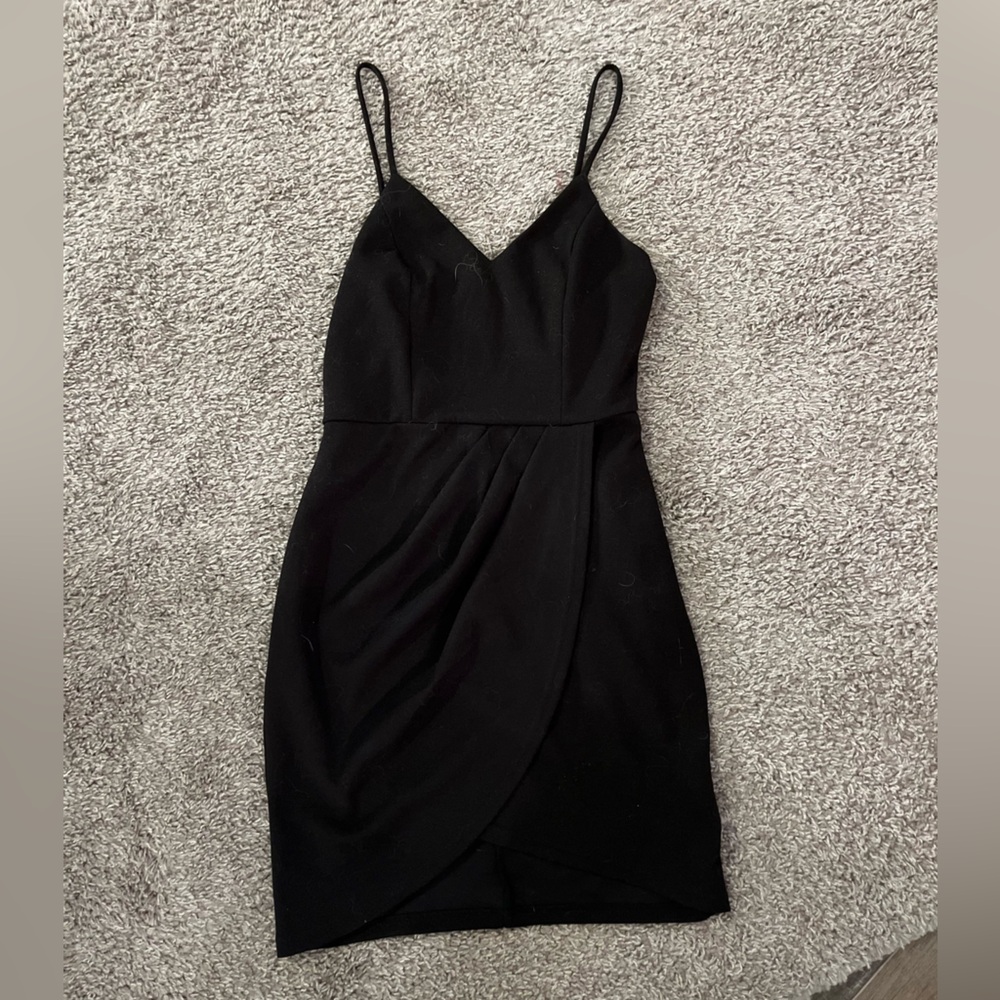 Black dress, semi formal, mini dress